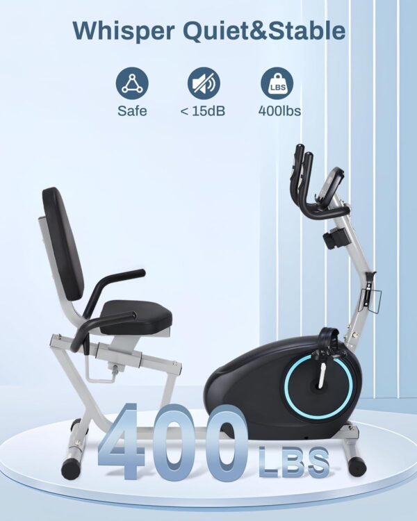 Avis Kawnina Vélo d'appartement couché pour personnes âgées - Test 2023 2