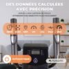 Avis Mobiclinic®Fitness Atlas : Vélo Elliptique 8 Niveaux Résistance 4