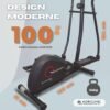 Avis Mobiclinic®Fitness Atlas : Vélo Elliptique 8 Niveaux Résistance 5