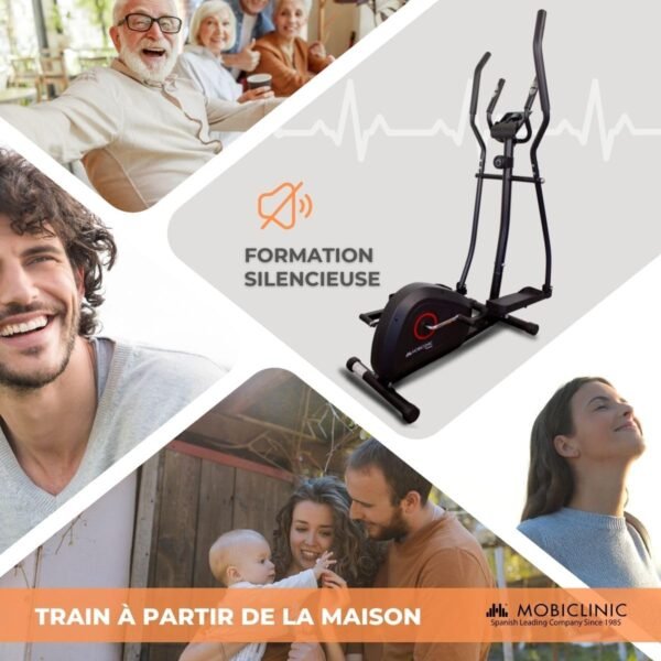 Avis Mobiclinic®Fitness Atlas : Vélo Elliptique 8 Niveaux Résistance 6