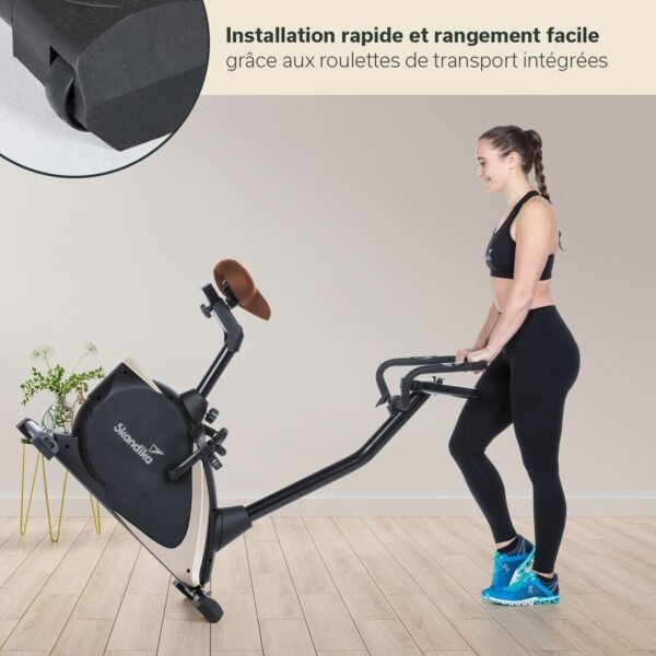 Avis Skandika Vélo d'appartement Vinneren/Glede | Fitness design 7