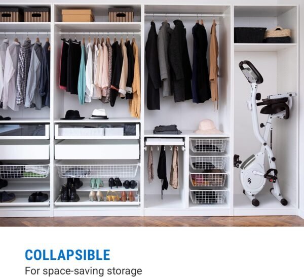 Avis sur le Capital Sports Azura 2 X-Bike - Vélo d'appartement pliable 3