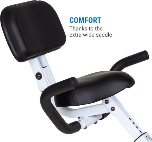 Avis sur le Capital Sports Azura 2 X-Bike - Vélo d'appartement pliable 6