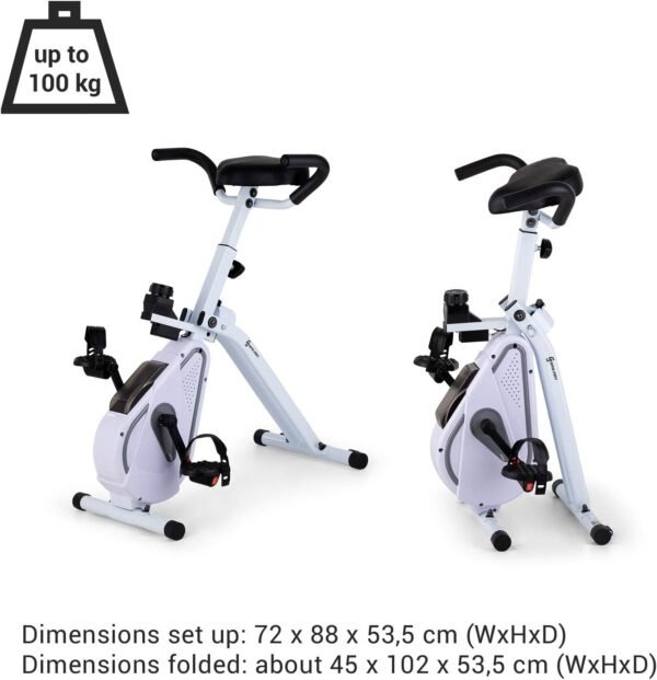 Avis sur le Capital Sports Azura : Vélo d'Appartement Pliable pour un Cardio Efficace 7