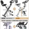 Avis sur le pooboo Vélo d'appartement pliable X-Bike pour un entraînement complet 3