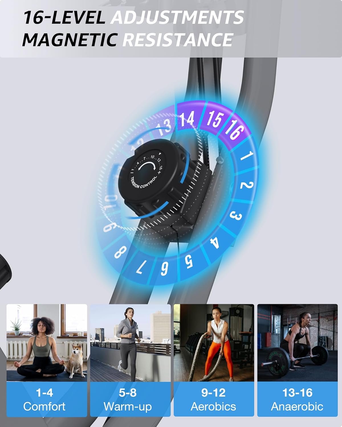 Avis sur le Vélo d'Appartement Pliable X-Bike 818 - Fitness Senior