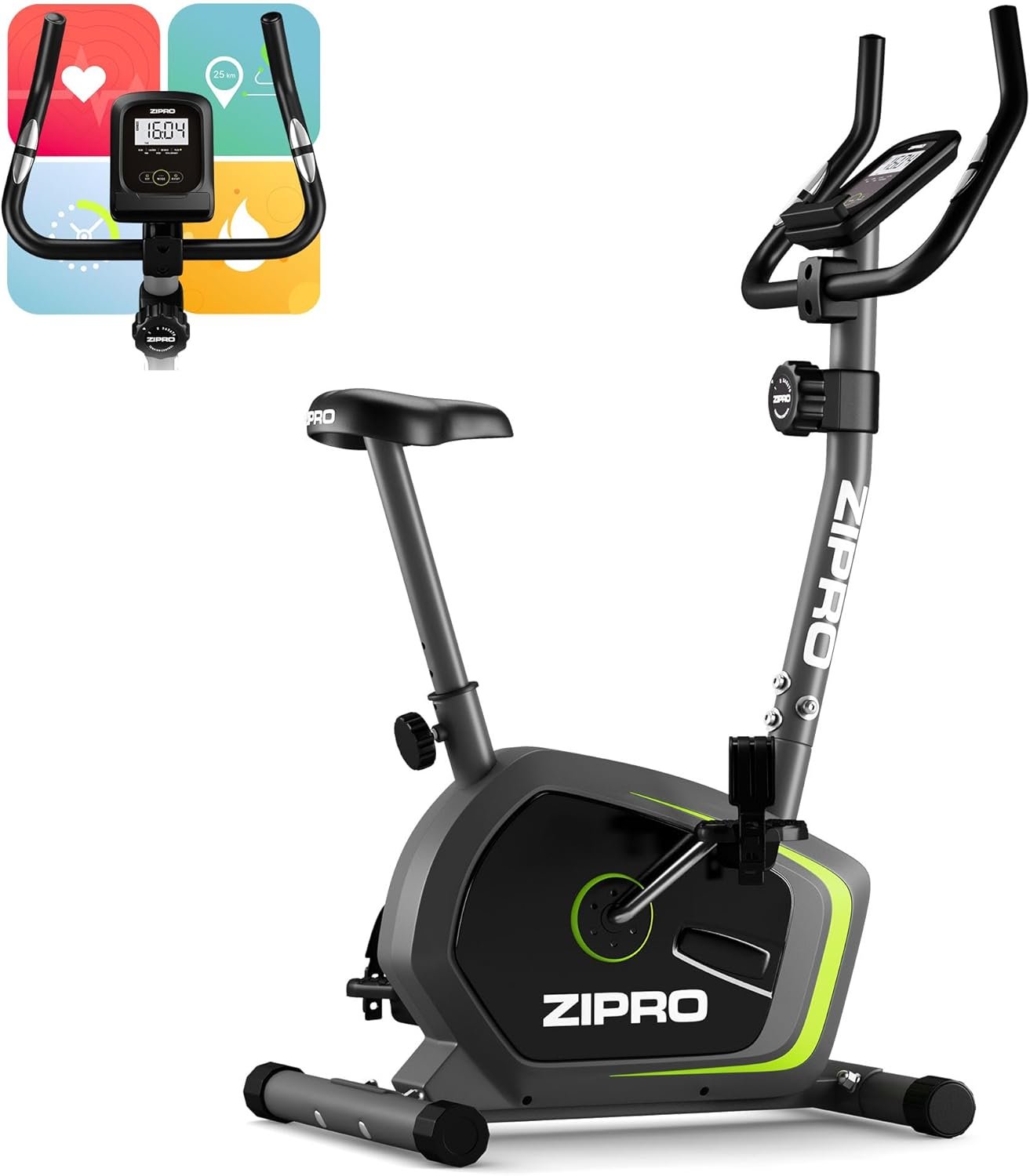 Avis sur le Zipro Vélo d'appartement Drift - Ergomètre Fitness pour entraînement à domicile