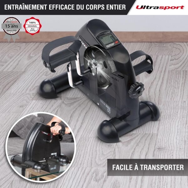 Avis Ultrasport Mini Bike : Vélo d'exercice Compact pour Seniors 6