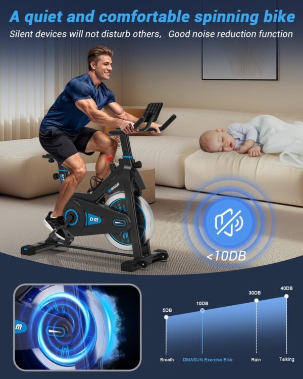 DMASUN 8715C Vélo d'appartement: Test et Avis sur le Spinning Bike 4