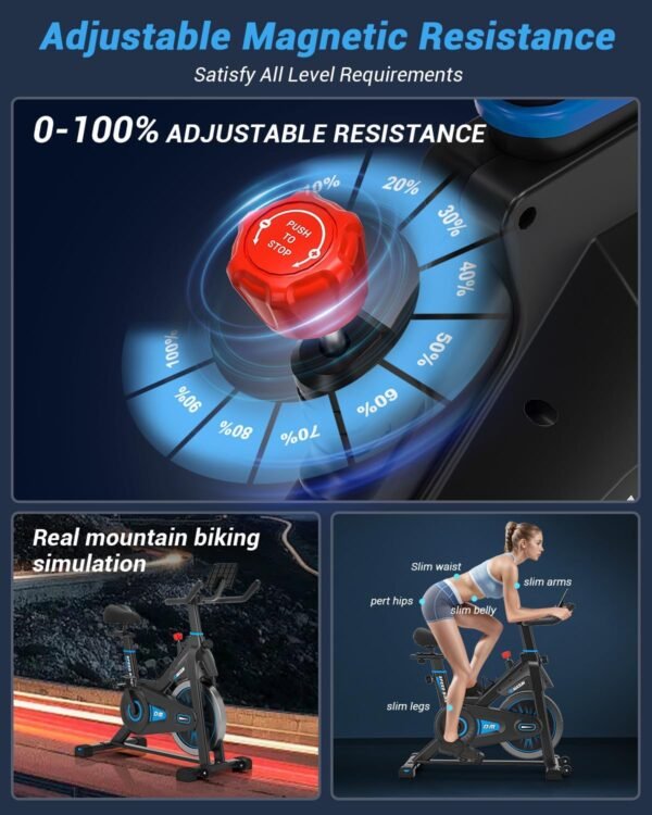 DMASUN 8715C Vélo d'appartement: Test et Avis sur le Spinning Bike 5