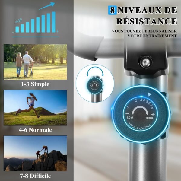 ISE Vélo Elliptique d'Appartement - Test et Avis Complet 5