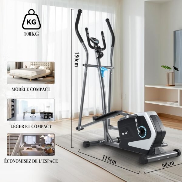 ISE Vélo Elliptique d'Appartement - Test et Avis Complet 8