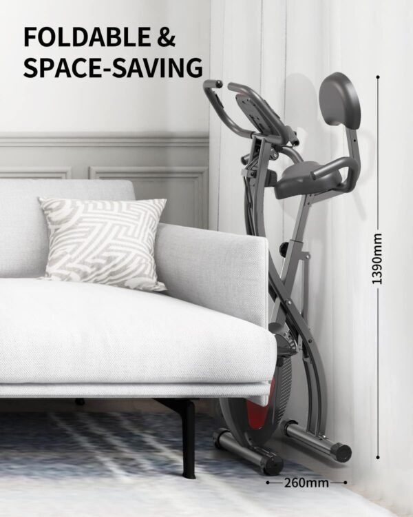 PROIRON Vélo d'Appartement Pliable 3 en 1 Avis - Résistance Magnétique 5