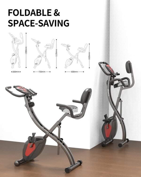 PROIRON Vélo d'Appartement Pliable 3 en 1 Avis - Résistance Magnétique 6