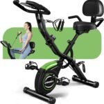 Test Caromix Vélo d'appartement pliable 4 en 1 pour entraînement à domicile 1