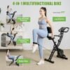 Test Caromix Vélo d'appartement pliable 4 en 1 pour entraînement à domicile 2