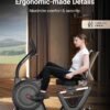Test du HARISON Vélo d'appartement semi-commercial couché 5