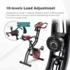 Test du Magic Life Vélo d'appartement pliable avec résistance réglable 2