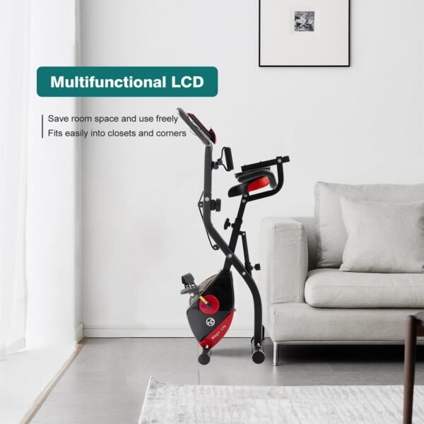 Test du Magic Life Vélo d'appartement pliable avec résistance réglable 5