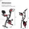 Test du Magic Life Vélo d'appartement pliable avec résistance réglable 6