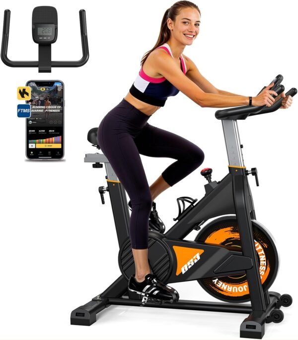 Test du MettleMatic Vélo d'appartement ergomètre Bluetooth - Fitness 1