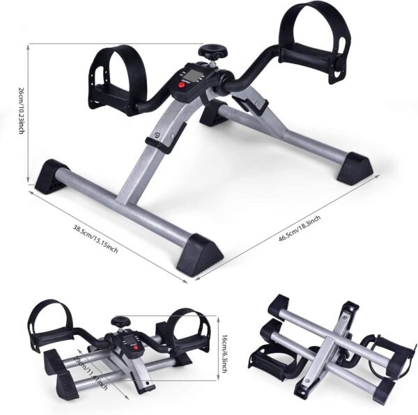 Test du VAZILLIO Mini Vélo d'Appartement Pliable pour un Exercice Efficace 2