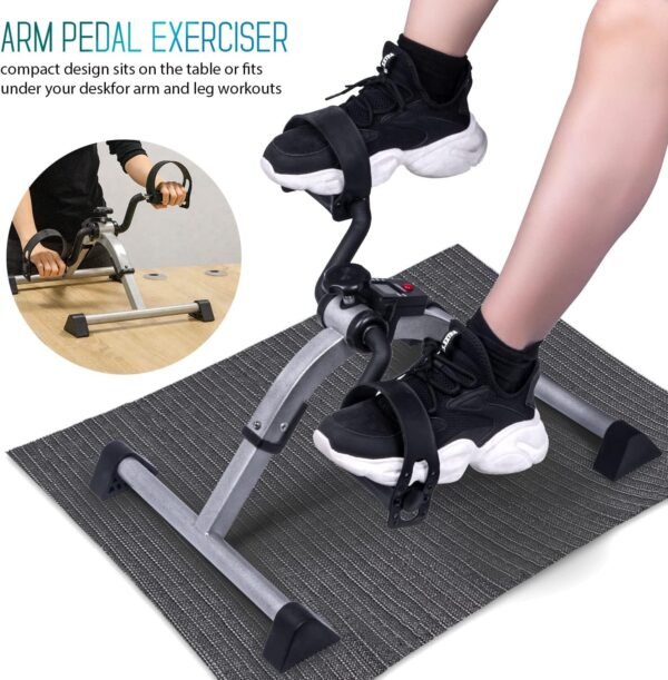 Test du VAZILLIO Mini Vélo d'Appartement Pliable pour un Exercice Efficace 5