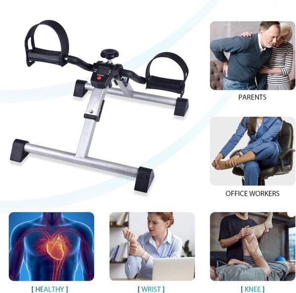 Test du VAZILLIO Mini Vélo d'Appartement Pliable pour un Exercice Efficace 6
