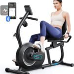 Test MERACH Vélo d'Appartement Couché Magnétique - Fitness Optimal 1